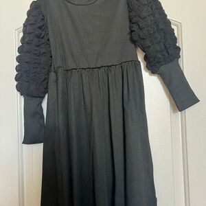 New Elegant Black Kids Dress